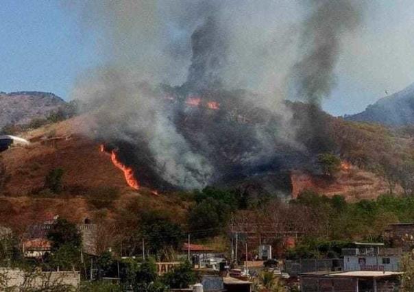 Incendio forestal en Tejupilco: Declaran emergencia y cierran espacios públicos