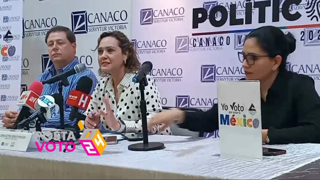 CANACO llevará a cabo el Foro político de candidatos 2024, el 07 de Mayo