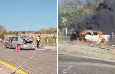 Encontronazo en la vía Campeche-Mérida deja dos muertos y seis lesionados