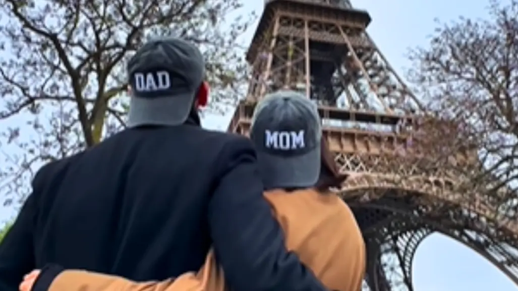 ¡Capi Pérez y su esposa Itzel serán papás! lo anuncian frente a la Torre Eiffel