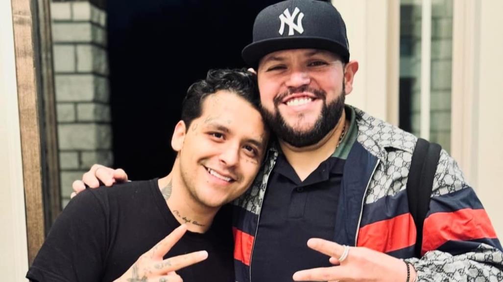 Fans piden colaboración entre Christian Nodal y Duelo tras foto juntos