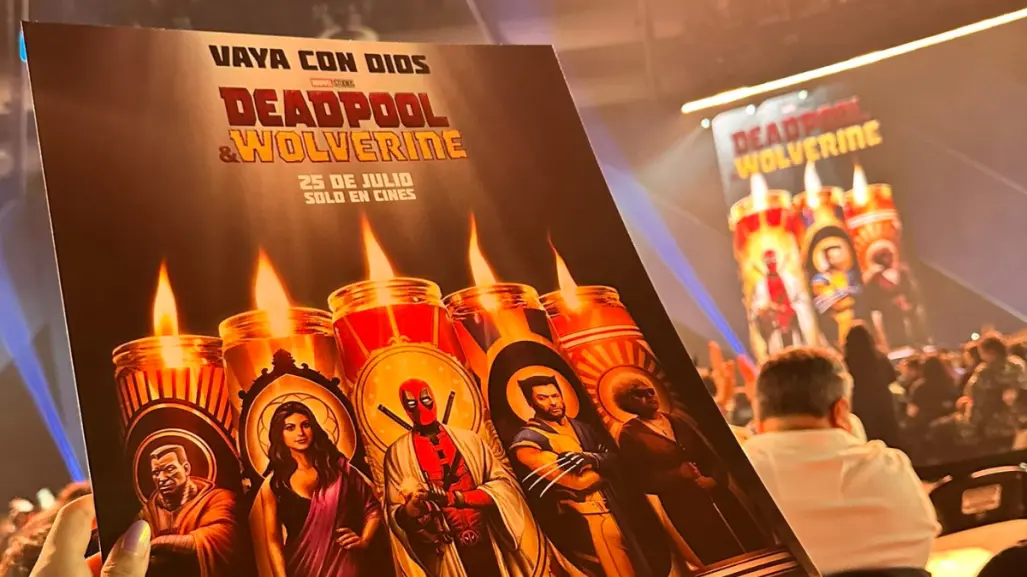 Deadpool y Wolverine causan sensación con nuevo póster en CCXP MX