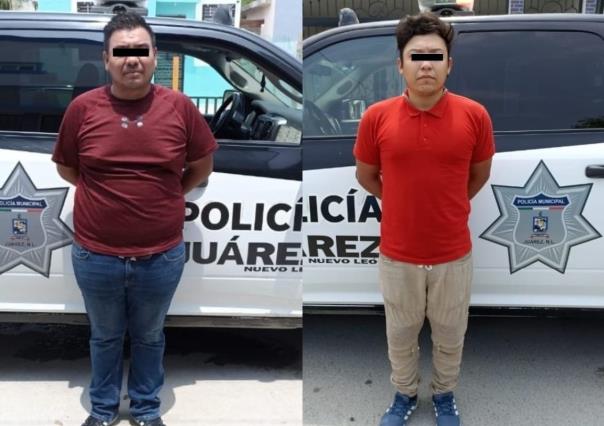 Capturan a 2 hombres por robo de auto en Juárez