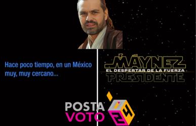 Máynez canaliza la fuerza: Ventaja sobre sus rivales al estilo Star Wars