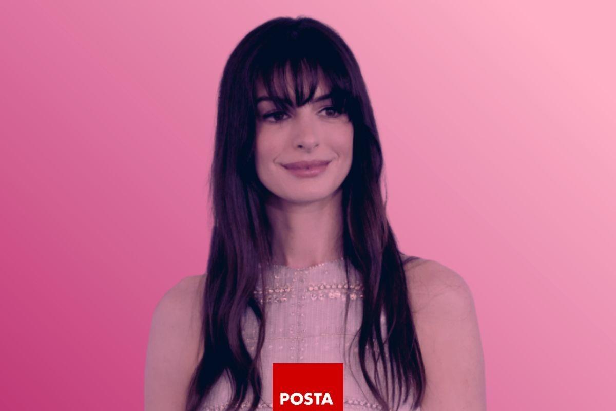 Anne Hathaway continúa de gira por la película La Idea de Ti. Foto: POSTA