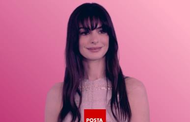 Anne Hathaway confiesa que ama escuchar a Annita, Shakira y Rosalía