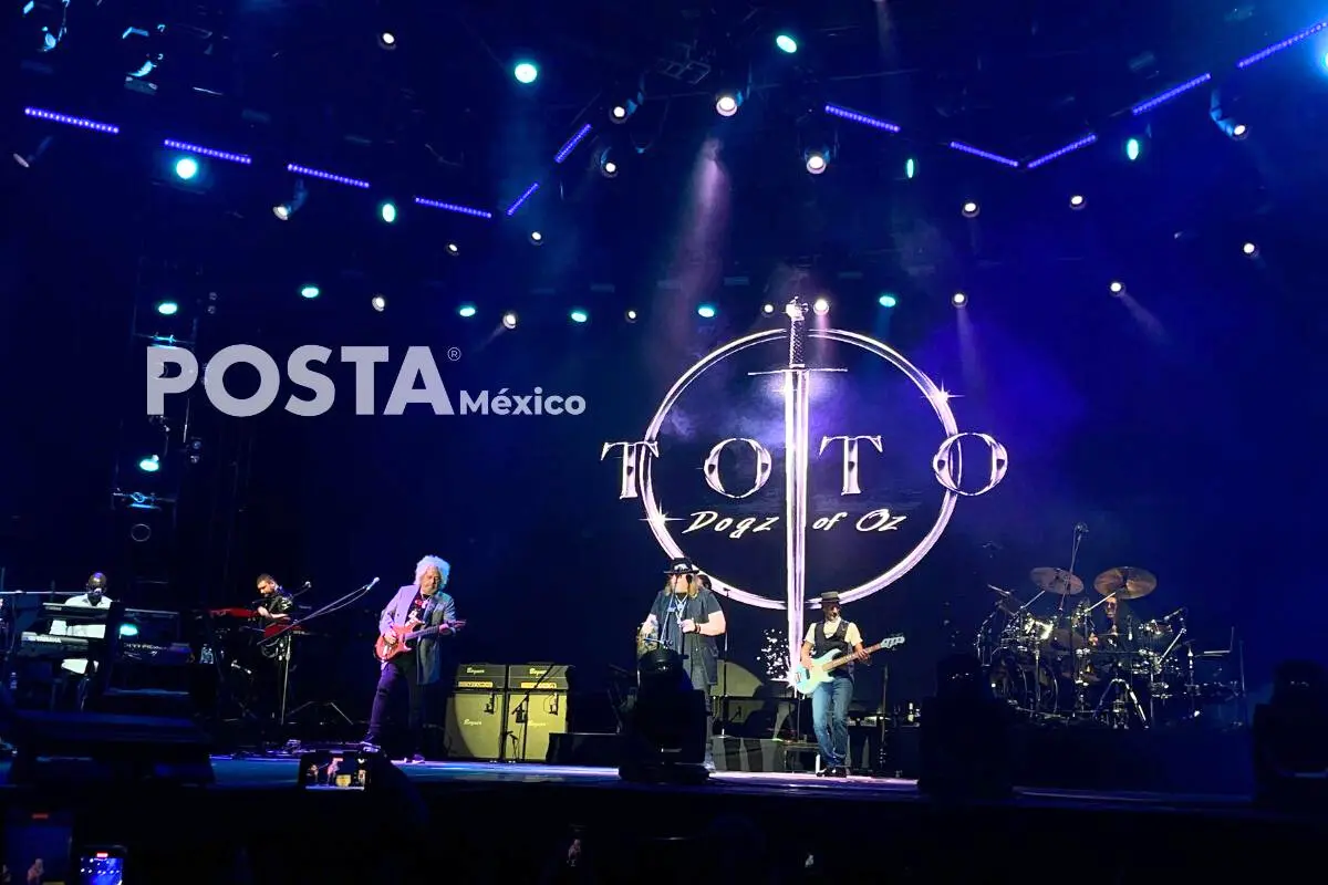 Toto en concierto en Feria San Marcos 2024. Foto tomada de: Fernanda Sánchez POSTA