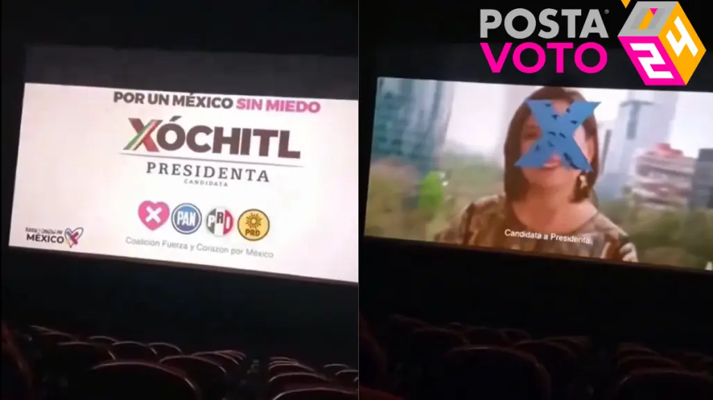 Una más de Cinemex, usuarios se quejan por relación con campaña política