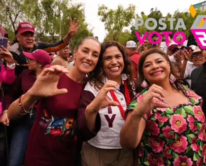 Claudia Sheinbaum llama a la CDMX a seguir con la 4T y votar por Clara Brugada