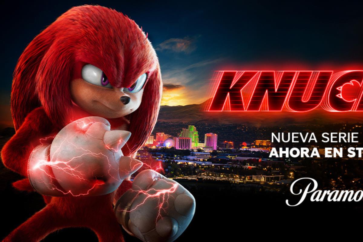 Poster de Knuckles, Foto: X (Twitter) @ParamountPlusMX