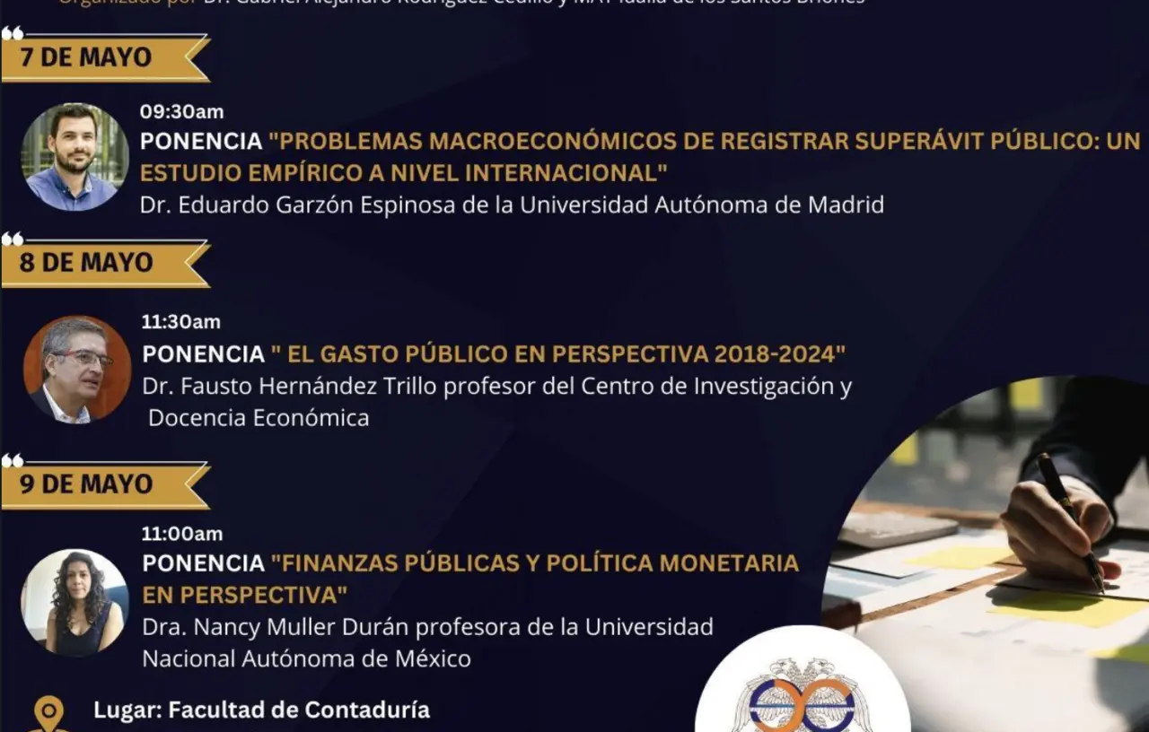 La Uady invita a un foro virtual sobre política y finanzas públicas, temas de los que hablarán expertos de otras universidades.- Foto de la Facultad de Economía de la Uady