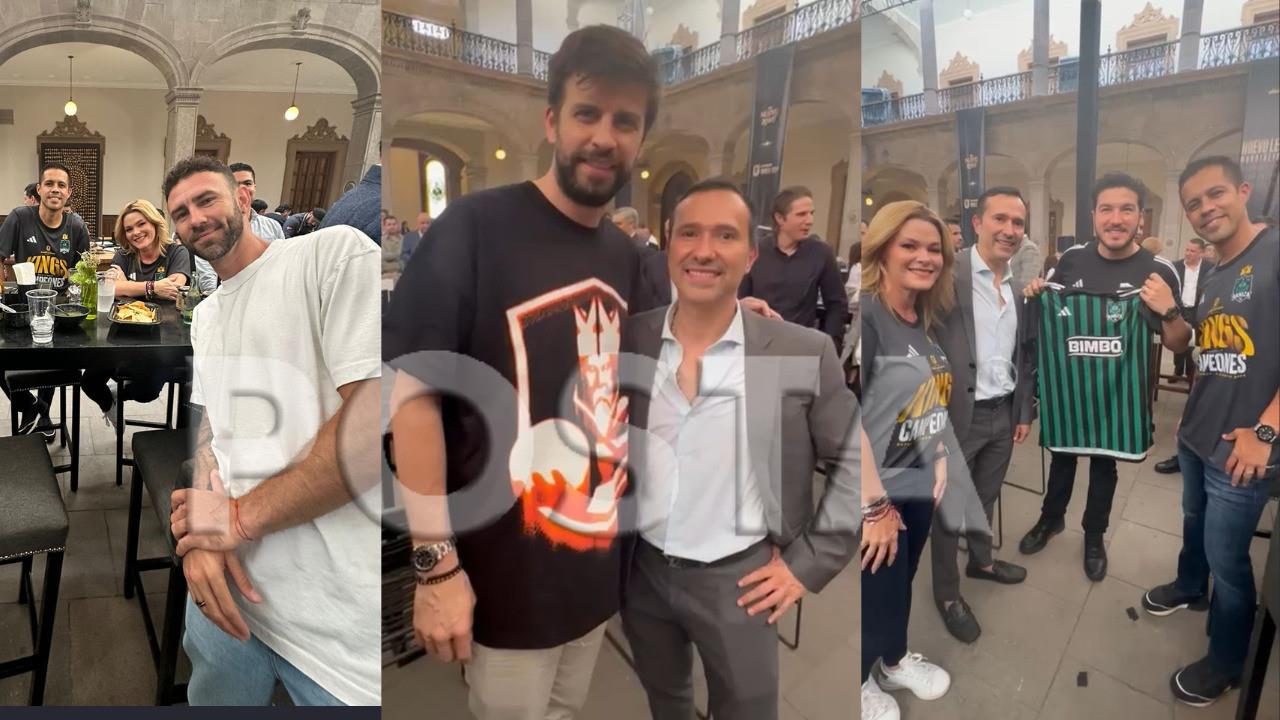 Invitados al Palacio de Gobierno de Nuevo León.      Foto: Captura