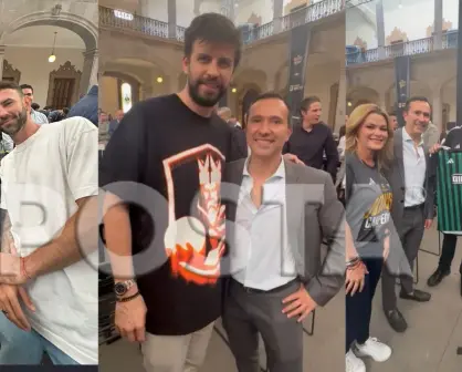 La Raniza y Gerard Piqué en el Bicentenario de Nuevo León con Samuel García