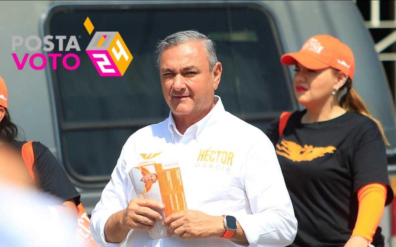 El aspirante emecista, mencionó que Guadalupe debe subir al nivel que le corresponde. Foto: Armando Galicia.