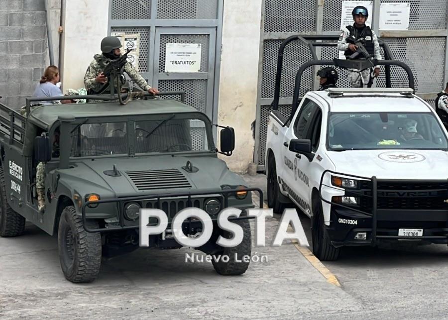 Hacen revisión al penal 1 de Apodaca