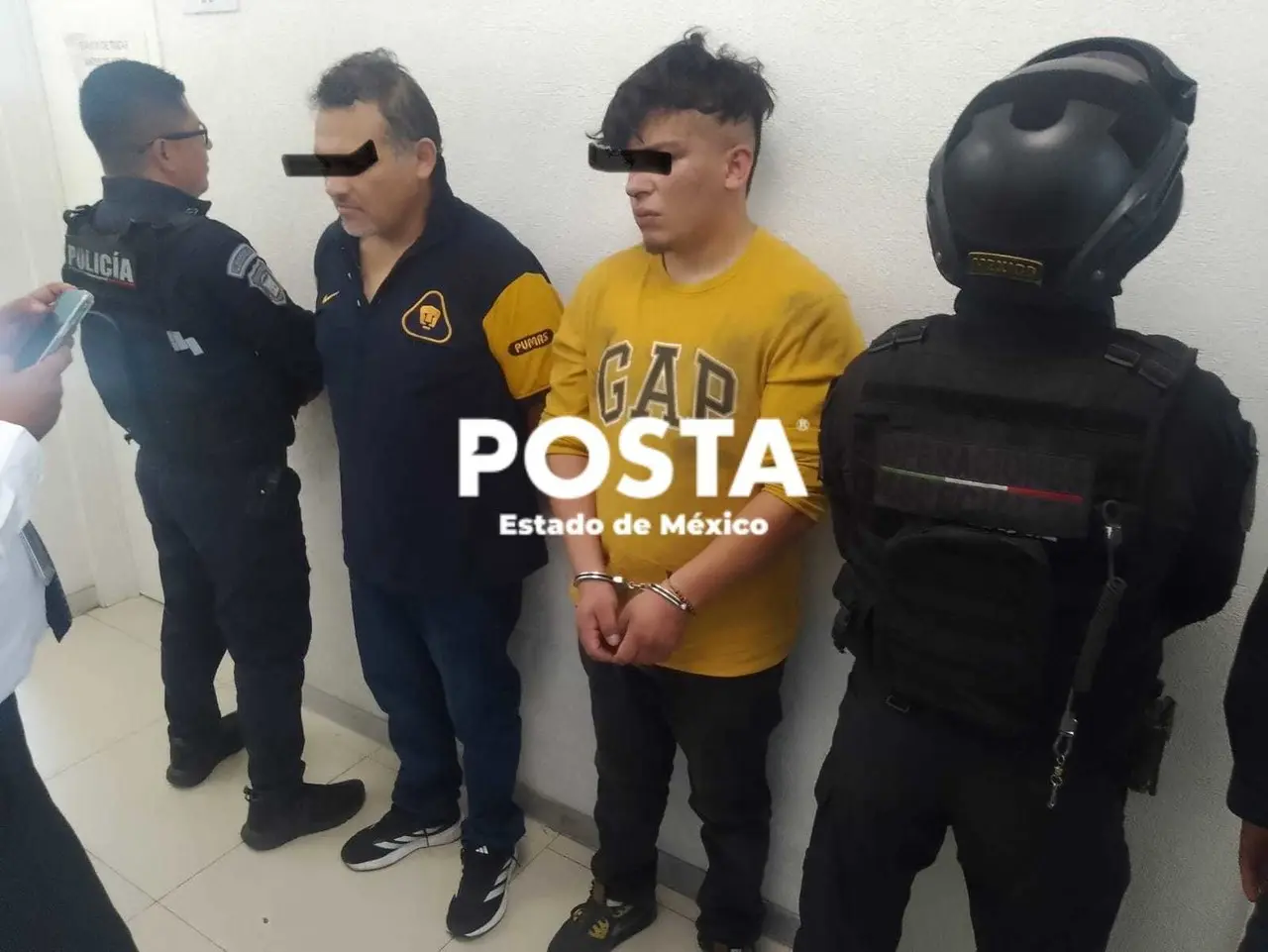 Los detenidos fueron puestos a disposición de las autoridades. Imagen: POSTA