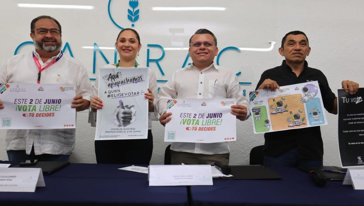 Con esta campaña se incentiva a la participación ciudadana este domingo 2 de junio Fotos: Cortesía