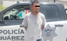 Cae hombre por robo de vehículo en Colinas de la Morena en Juárez