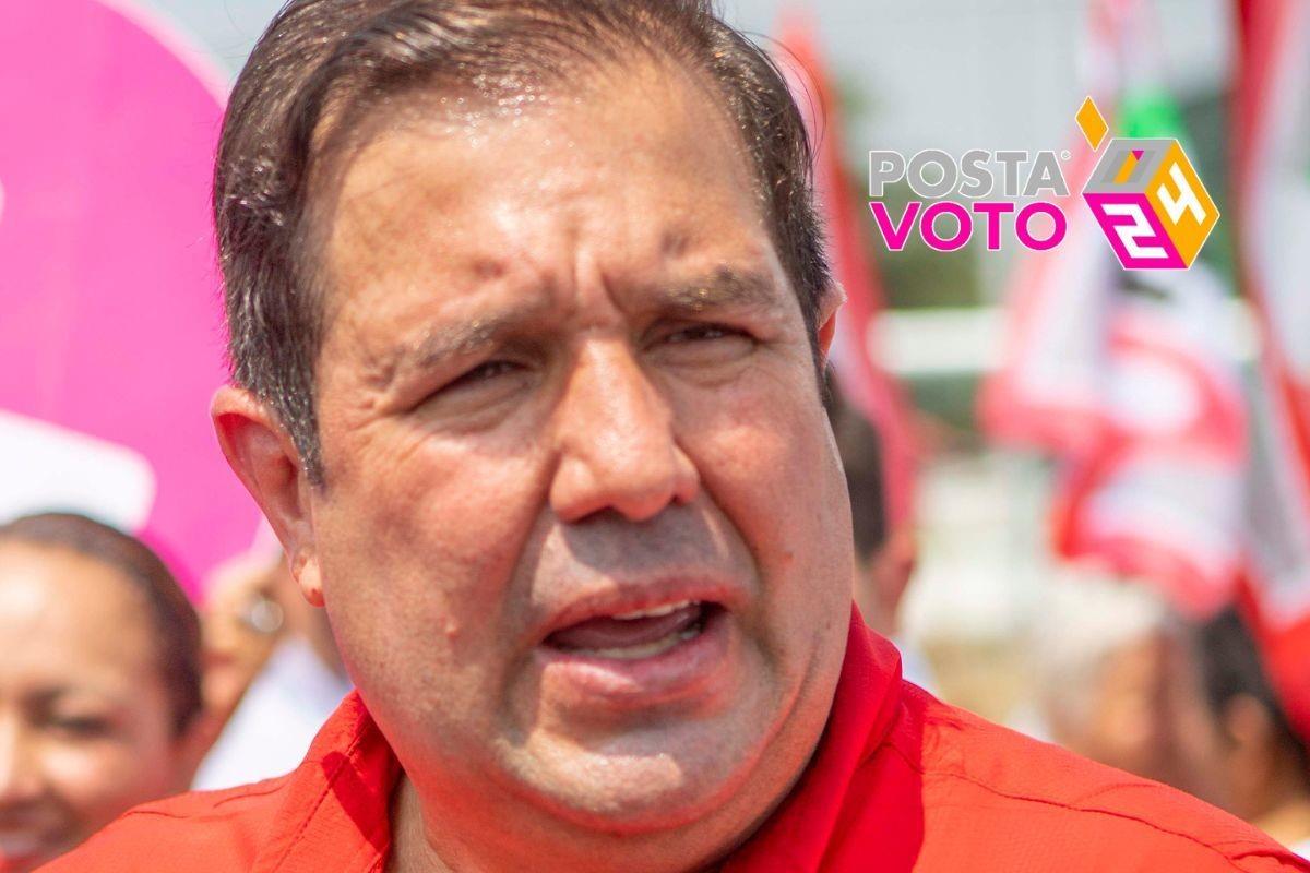 José Luis Garza Ochoa, candidato a la Alcaldía de Guadalupe por la coalición Fuerza y Corazón X Nuevo León. Foto: Coalición Fuerza y Corazón X Nuevo León