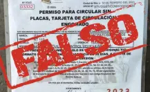 ¡No te dejes engañar! Permiso para circular sin placas en CDMX, es falso