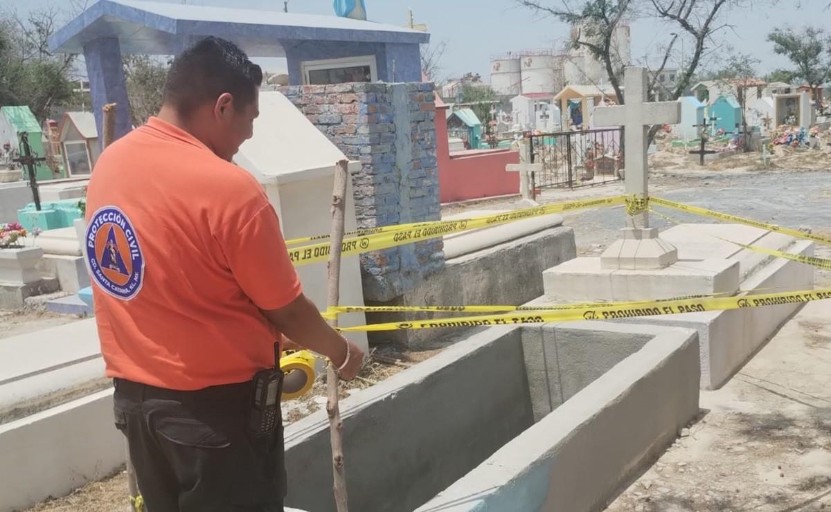 Realiza operativos en panteones de Santa Catarina por el Día de las Madres