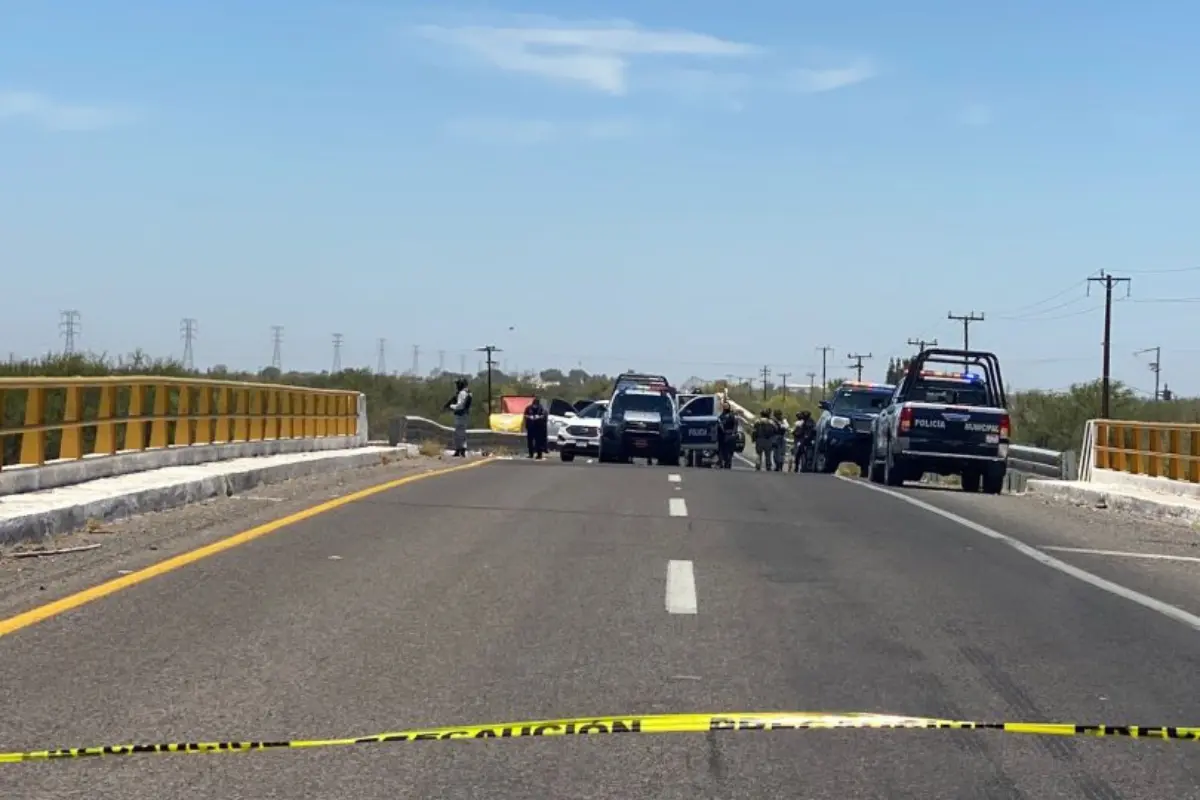 Atrapan a hombres que abrieron fuego en la transpeninsular rumbo a Comondú. Foto: Gobierno de BCS