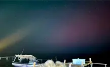 ¡Insólito! Aurora boreal es visible desde las costas yucatecas ¡Insólito! Aurora boreal es visible desde las costas yucatecas