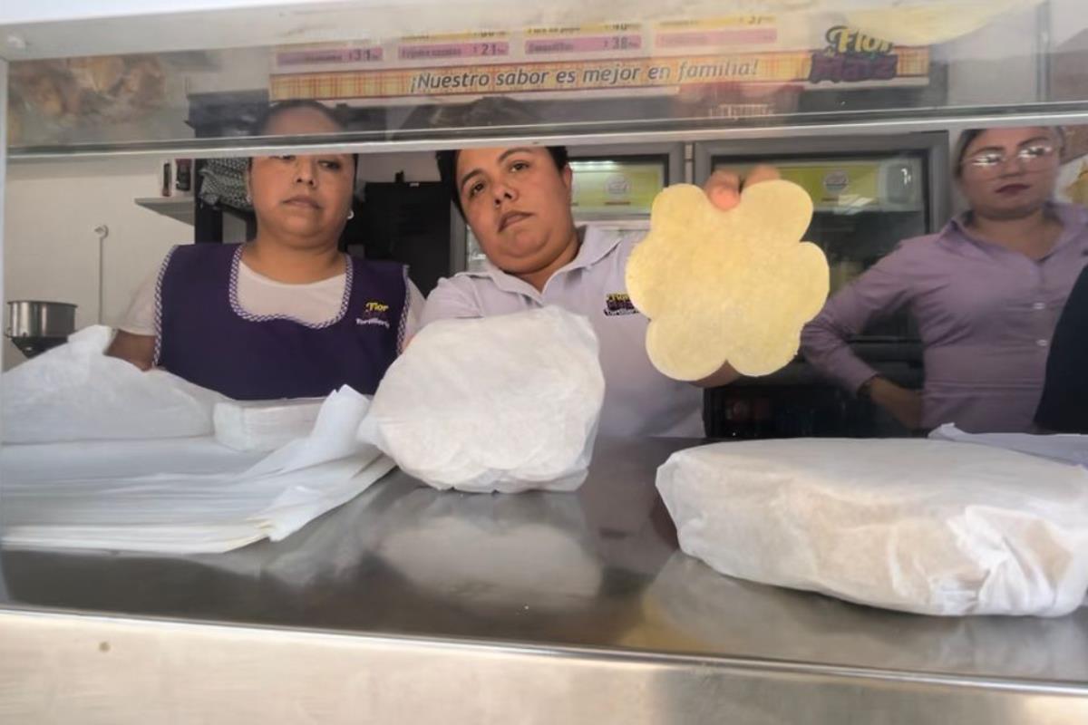 La tortillería Flor de Maíz en el sur de Tamaulipas siempre se ha caracterizado por sus creativos e innovadores productos. Foto: Axel Hassel