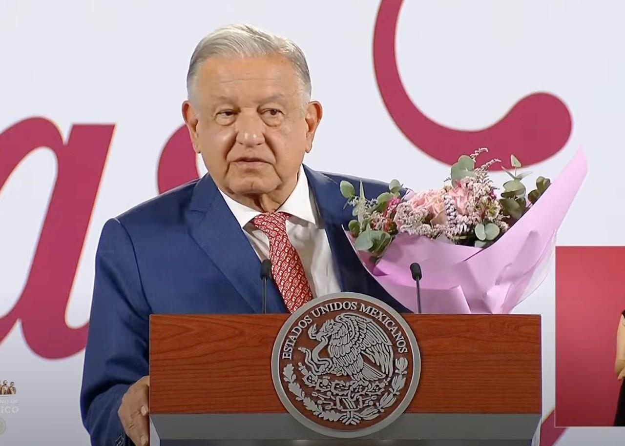 AMLO en Conferencia de prensa matutina. Foto: SS de @lopezobrador