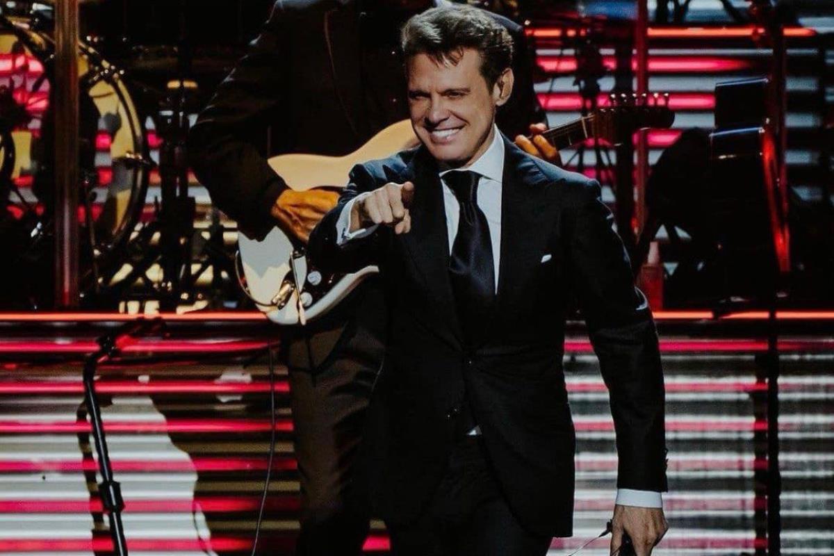 Luis Miguel en concierto, Foto: X (Twitter) @LMXLM