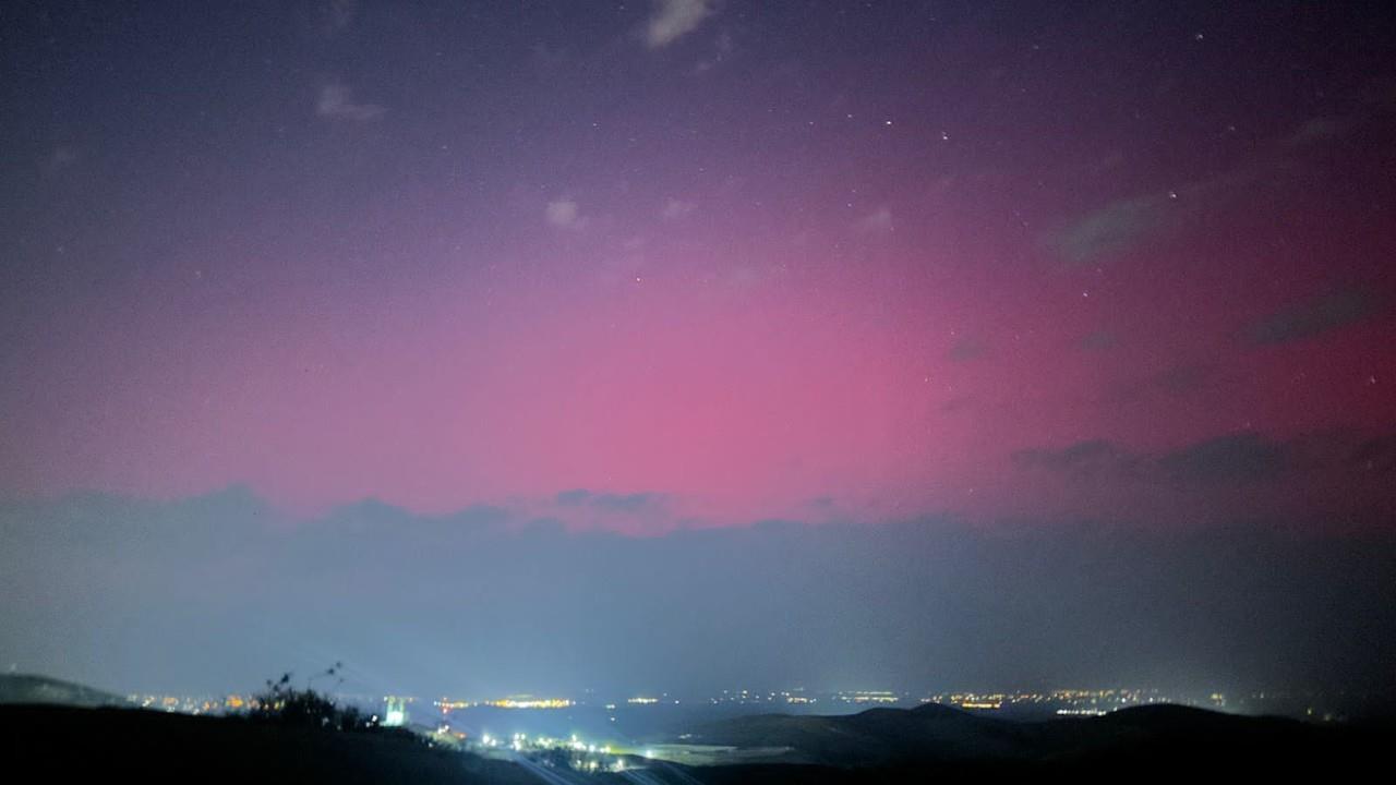 Auroras boreales en México. Fotografía desde Zacatecas por DaKo.