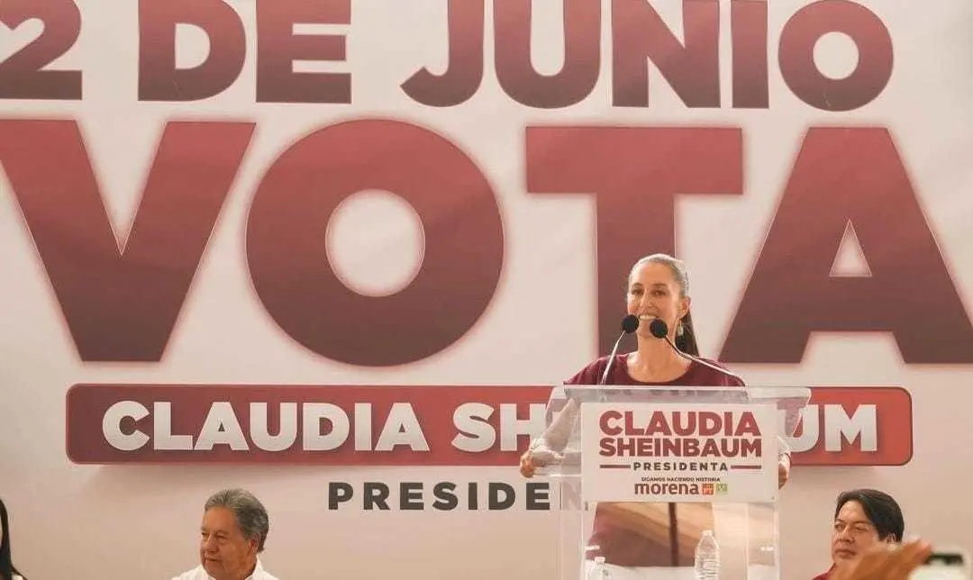Sheinbaum promete construir universidades en Chalco. Foto: @Claudia Sheinbaum