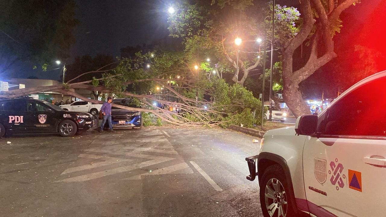 La alcaldía Gustavo A. Madero se vio afectada ante los hechos. Foto: @SGIRPC_CDMX