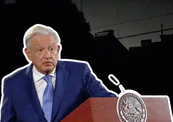 Explica López Obrador apagones en CDMX