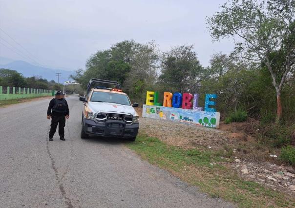 Guardia Estatal continúa con Operativo Ejido Seguro en El Roble, Güémez