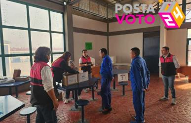 Termina sin incidentes votación anticipada en penales de Edomex