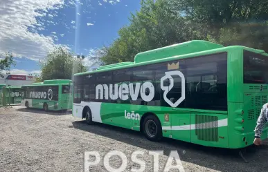 Arrancan 5 nuevas rutas con 60 camiones en Nuevo León