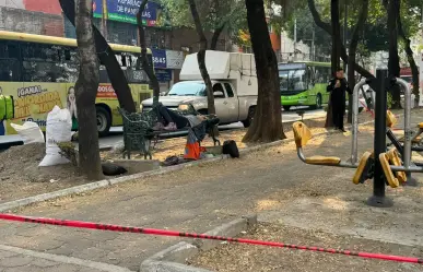 Mujer en situación prioritaria es hallada sin vida en banca de Azcapotzalco