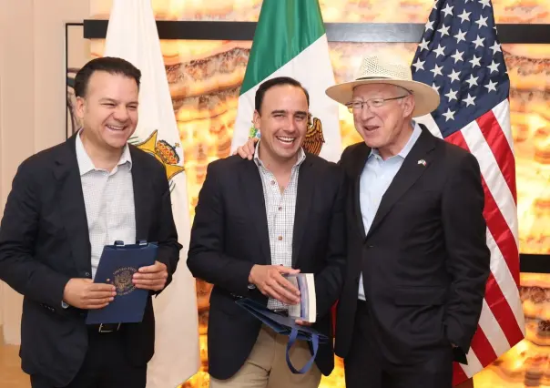 Se reúne Ken Salazar con gobernadores Manolo Jiménez y Esteban Villegas