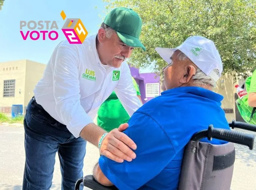 Luis Aurelio Guevara Garza, candidato a la alcaldía de García por el Partido Verde Ecologista de México. Foto. Luis Guevara