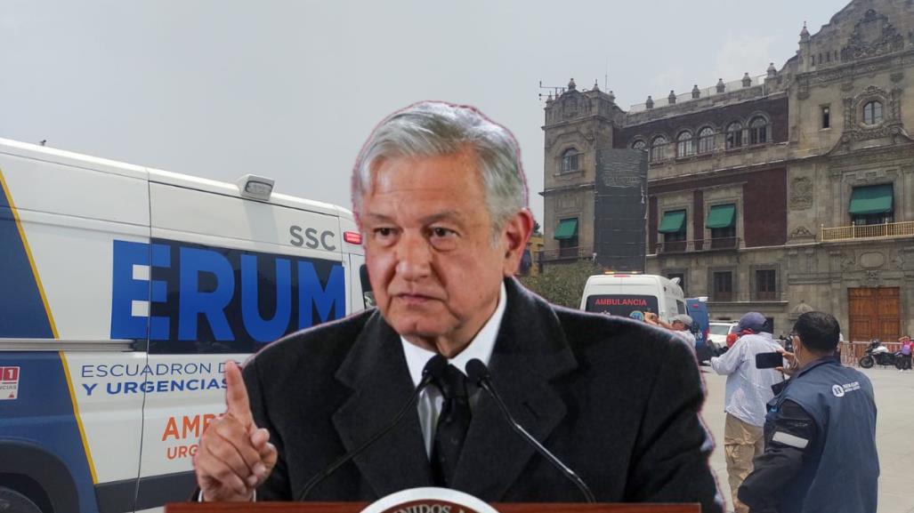 AMLO reprende ataque de normalistas contra Palacio Nacional