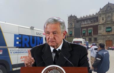 AMLO reprende ataque de normalistas contra Palacio Nacional