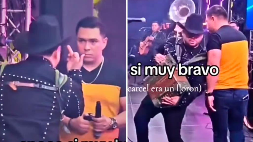 Larry Hernández cancelado por insultar a joven con seña obscena