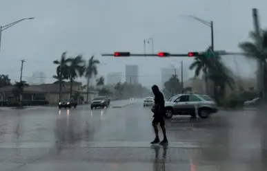 Este martes se registró una importante lluvia en la región centro del estado.