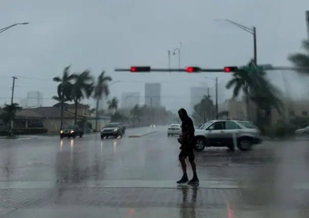 Este martes se registró una importante lluvia en la región centro del estado.