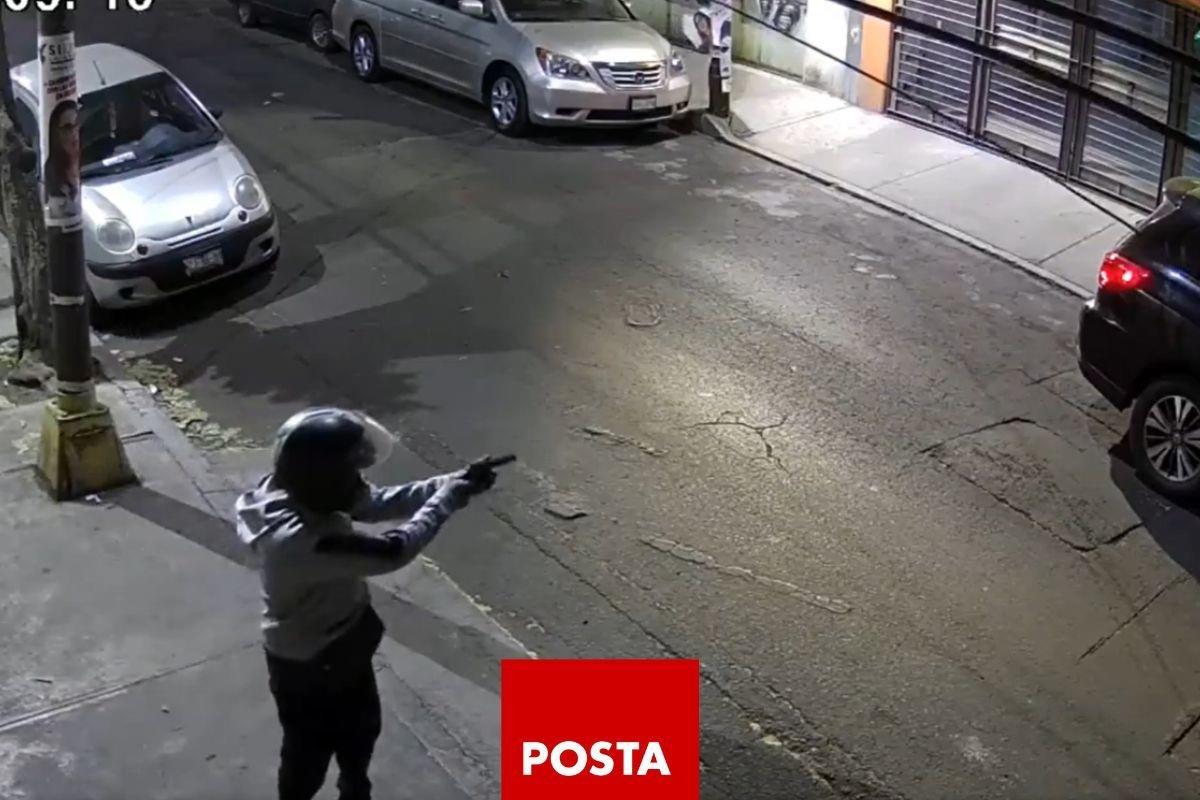 Revelan video de ataque armado contra Alessandra Rojo en la Cuauhtémoc en CDMX