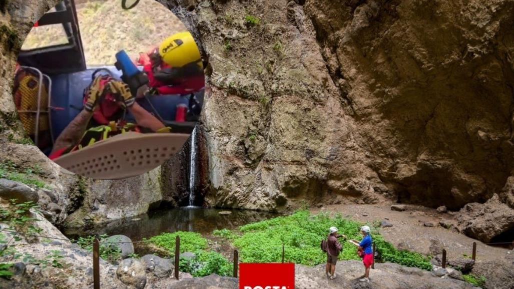 Mujer sufre una caída en el barranco de Adeje en Tenerife