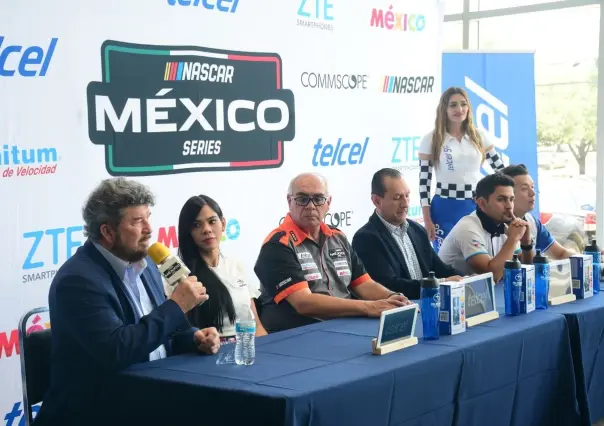 Presentan cuarta fecha de NASCAR México Series en Monterrey