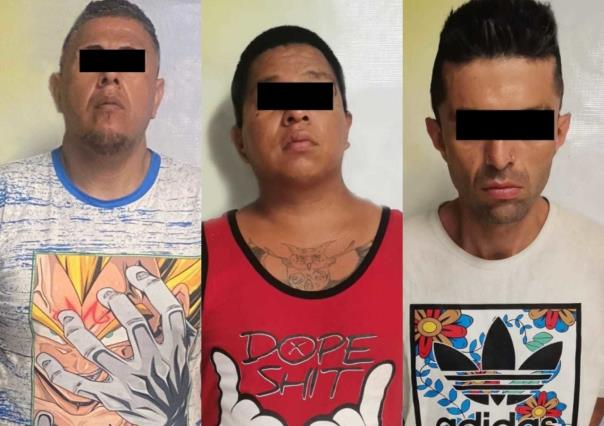 Capturan a tres hombres en Monterrey