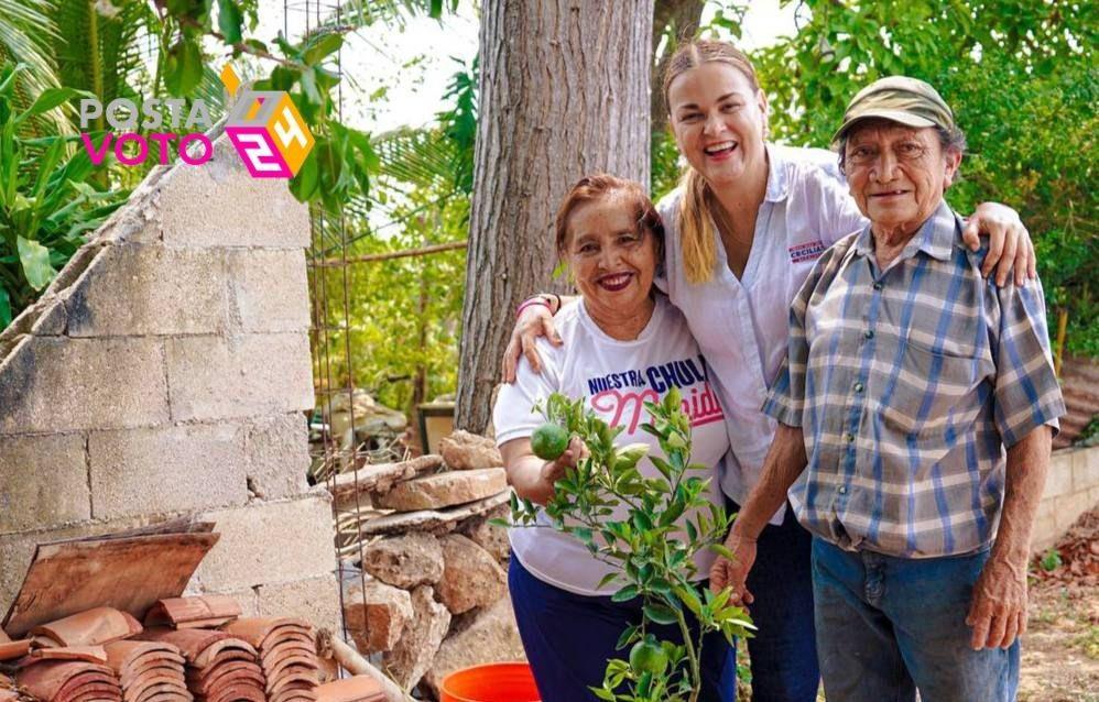 La candidata a la alcaldía propone el programa Una familia, un árbol